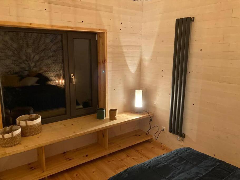 Gemuetliches Holzhaus Am See Warin Eksteriør billede