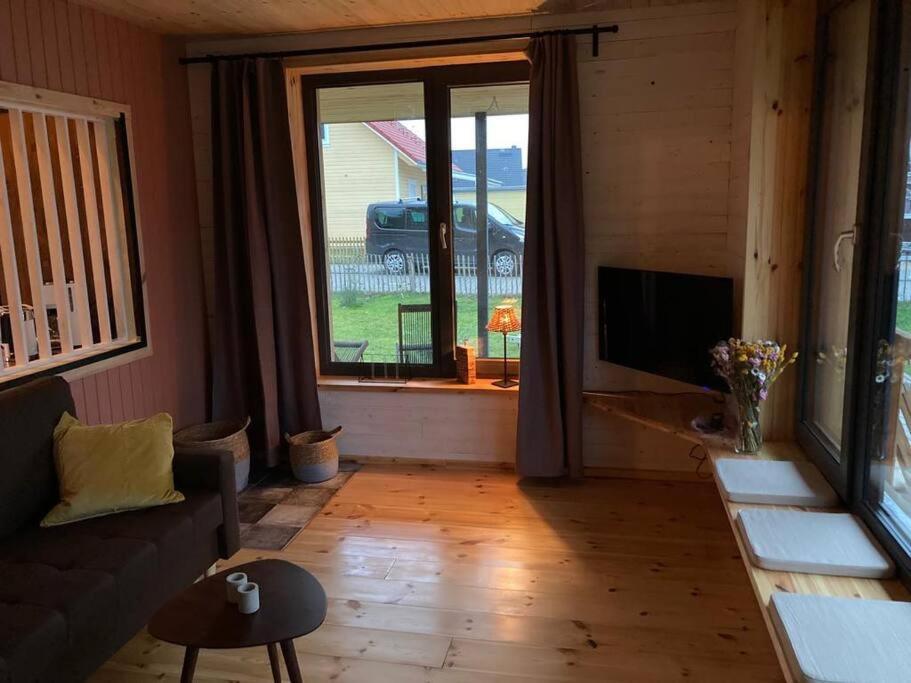 Gemuetliches Holzhaus Am See Warin Eksteriør billede